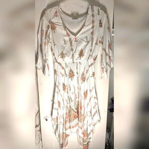 Lapogee Women's Floral Asymmetrical Dress